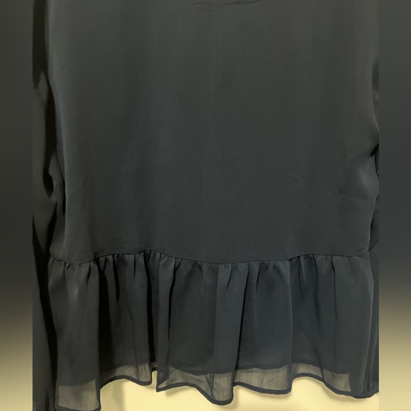 Loft Outlet Navy Peplum Top - Picture 6 of 6